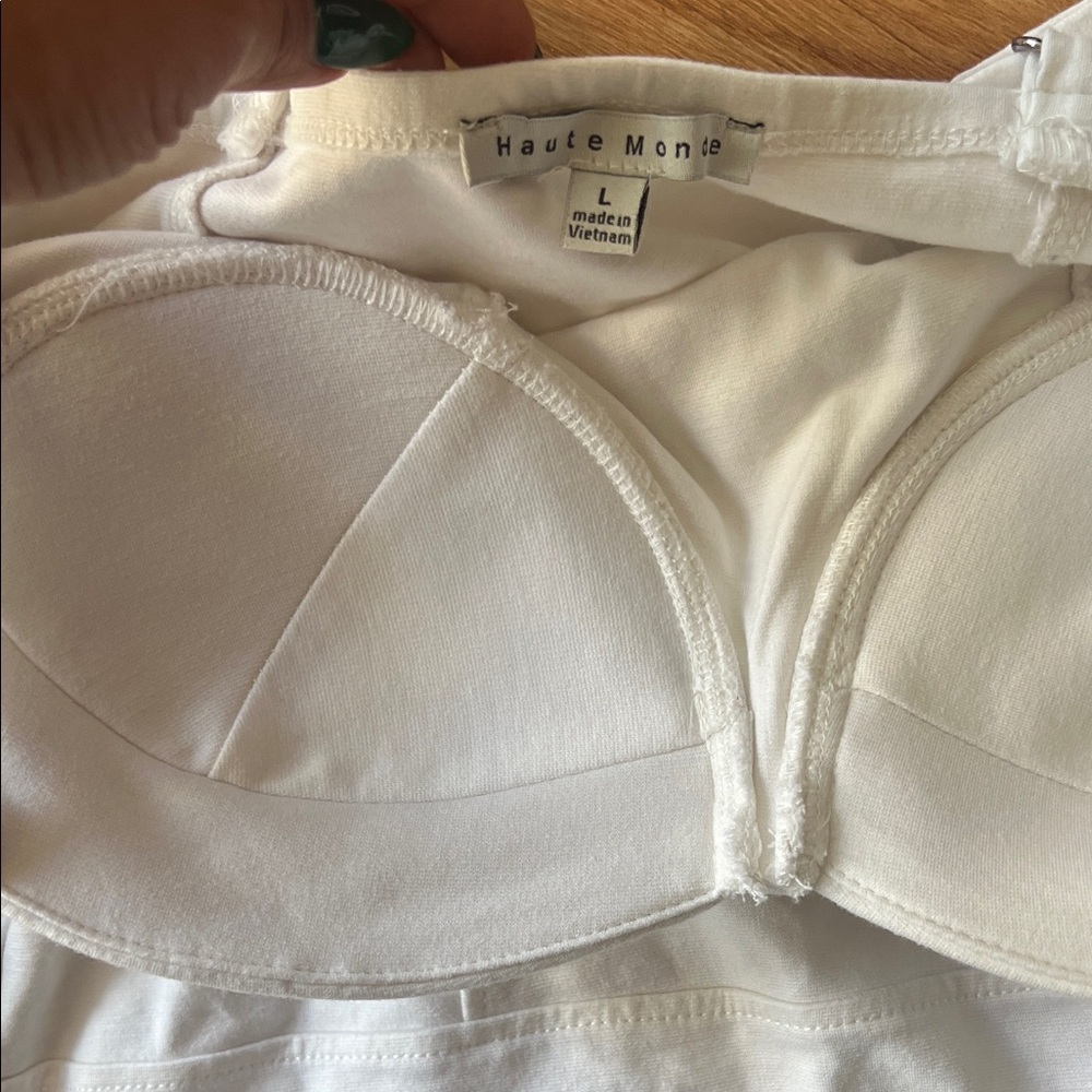 Black and White Women's Bustier body suit - Picture 4 of 5